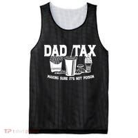 Dad Tax Making Sure Its Not Poison Mesh Reversible Basketball Jersey Tank thumb 0