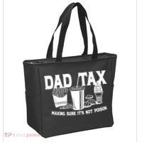 Dad Tax Making Sure Its Not Poison Tote Bag thumb 2