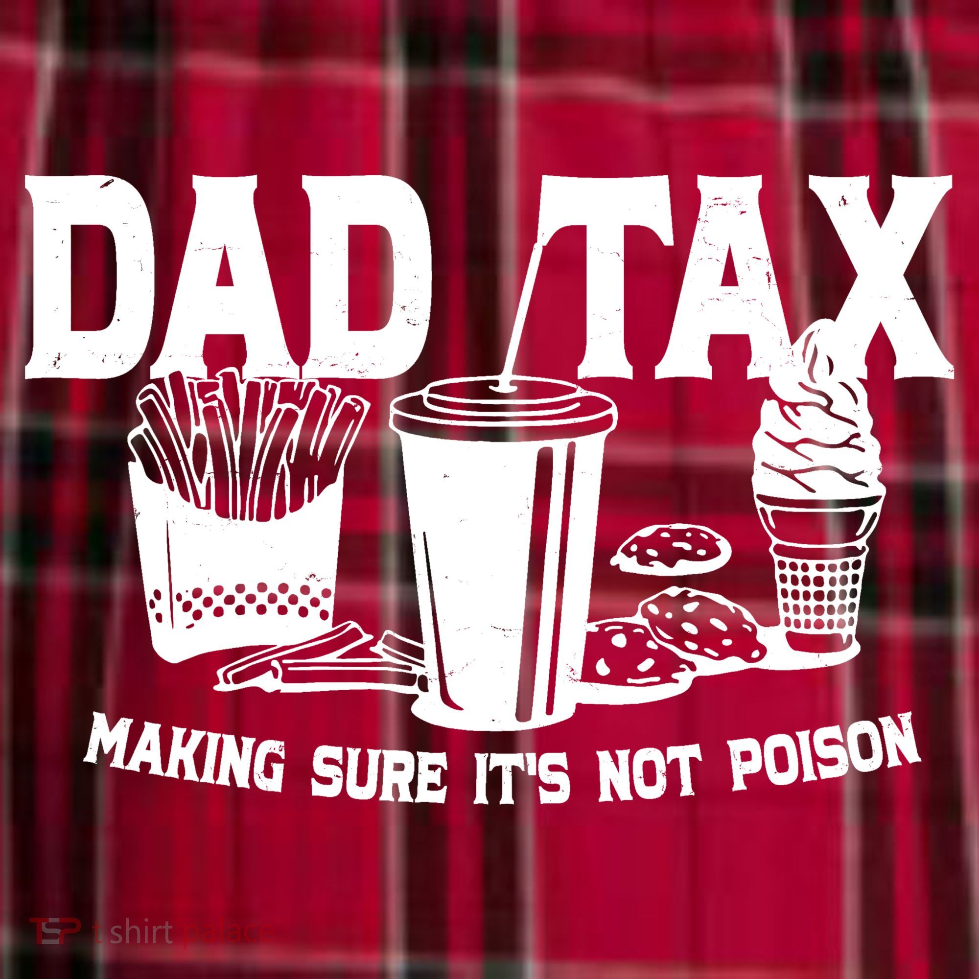 Dad Tax Making Sure Its Not Poison Women's Flannel Plaid Pajama Pants