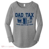 Dad Tax Making Sure Its Not Poison Women's Perfect Tri Tunic Long Sleeve Shirt thumb 0