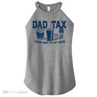 Dad Tax Making Sure Its Not Poison Women's Perfect Tri Rocker Tank thumb 0
