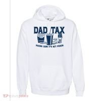 Dad Tax Making Sure Its Not Poison Comfort Colors Garment-Dyed Hooded Sweatshirt thumb 0