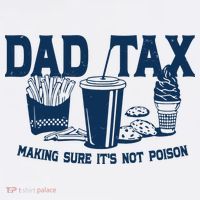 Dad Tax Making Sure Its Not Poison Comfort Colors Garment-Dyed Hooded Sweatshirt thumb 2