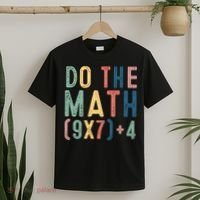 Do The Math 67 Meme Funny Six Seven 6-7 Teacher  T-Shirt thumb 2