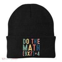 Do The Math 67 Meme Funny Six Seven 6-7 Teacher  Beanie thumb 0