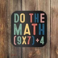 Do The Math 67 Meme Funny Six Seven 6-7 Teacher  Coaster thumb 0