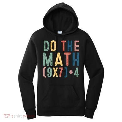 Do The Math 67 Meme Funny Six Seven 6-7 Teacher  Women's Hoodie
