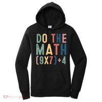 Do The Math 67 Meme Funny Six Seven 6-7 Teacher  Women's Hoodie thumb 0