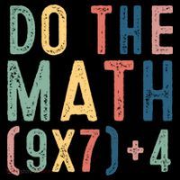 Do The Math 67 Meme Funny Six Seven 6-7 Teacher  Women's Hoodie thumb 2