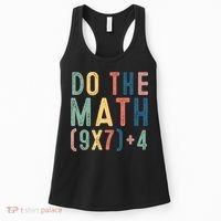 Do The Math 67 Meme Funny Six Seven 6-7 Teacher  Women's Tank Top thumb 0