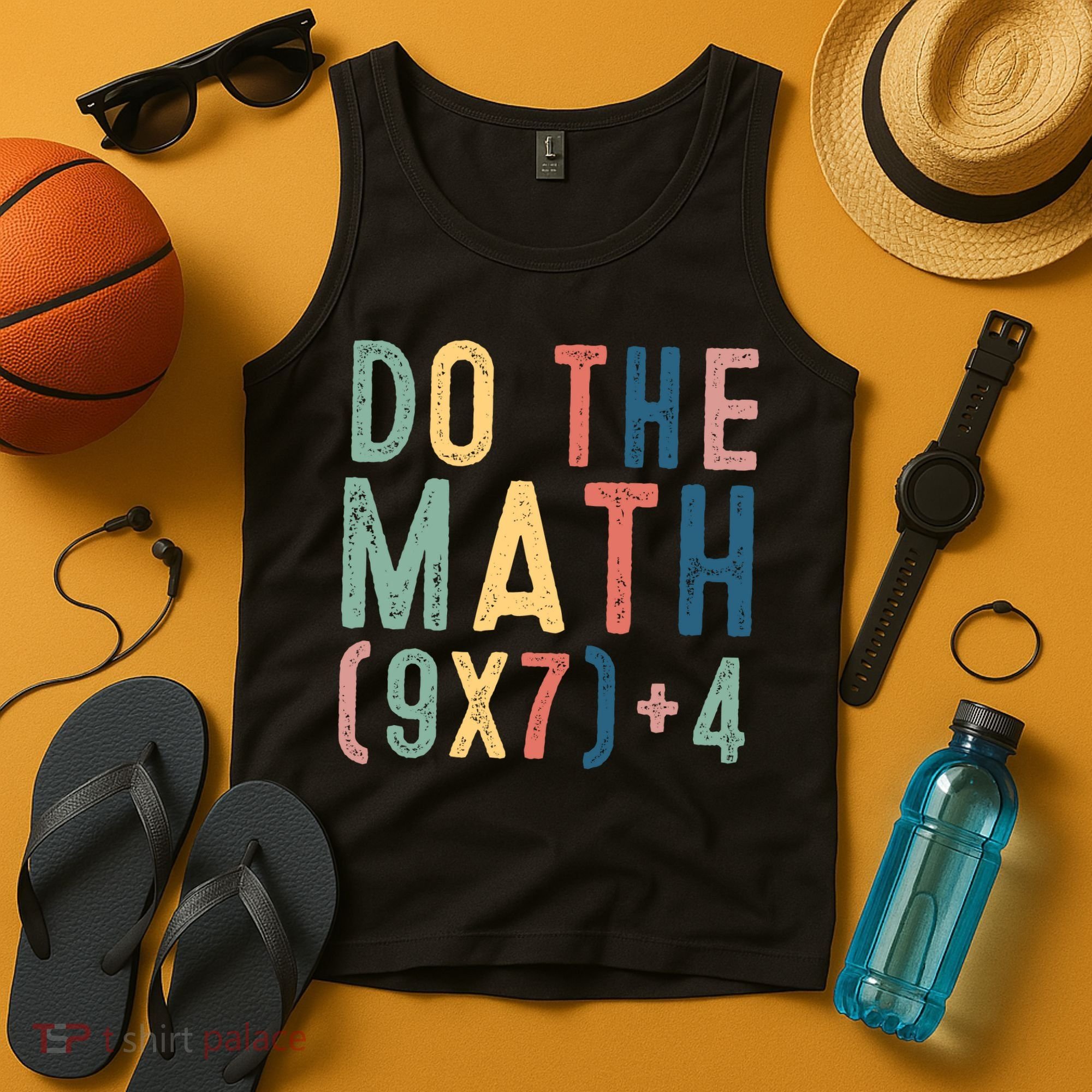 Do The Math 67 Meme Funny Six Seven 6-7 Teacher  Tank Top