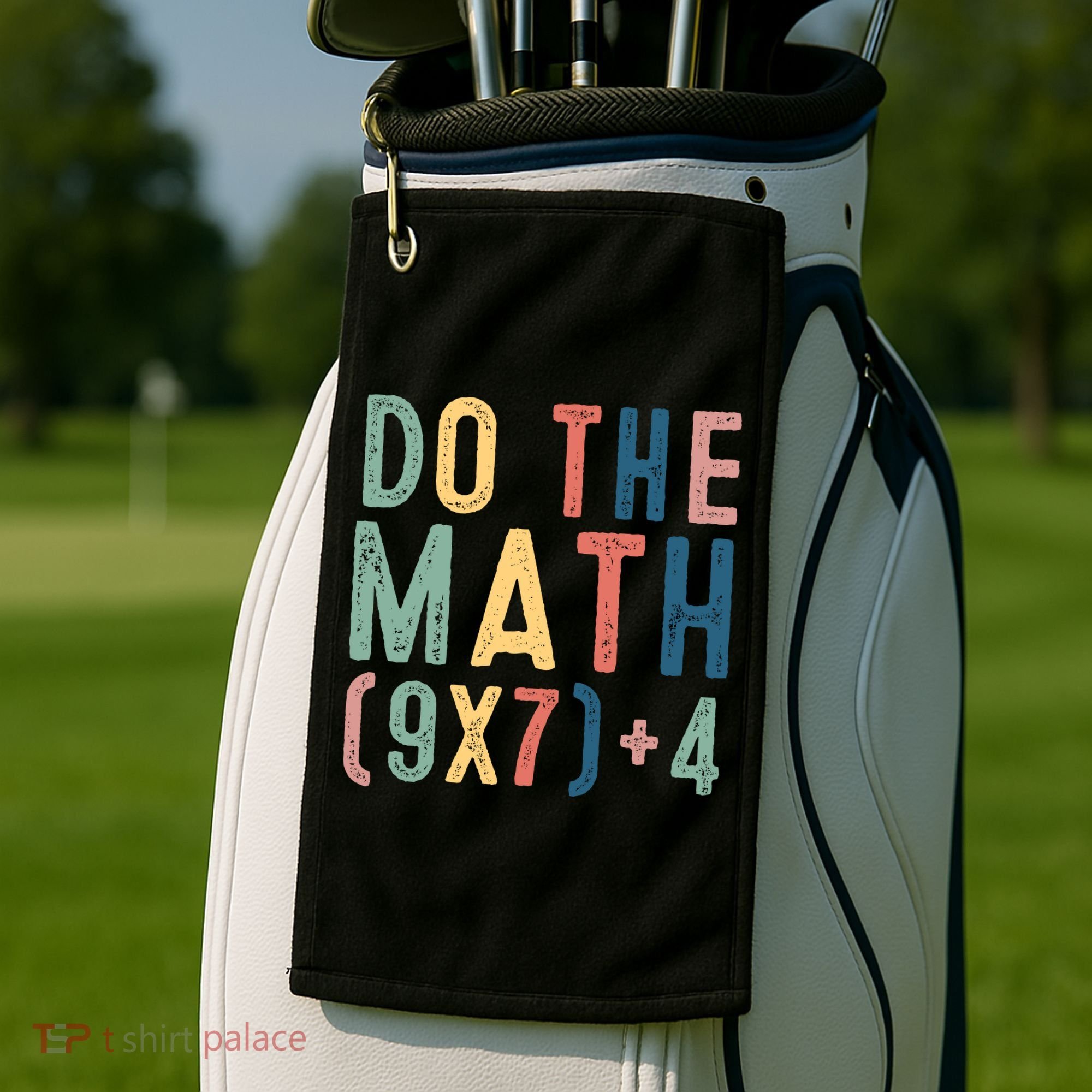 Do The Math 67 Meme Funny Six Seven 6-7 Teacher  Golf Towel