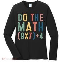 Do The Math 67 Meme Funny Six Seven 6-7 Teacher  Women's Long Sleeve Shirt thumb 0