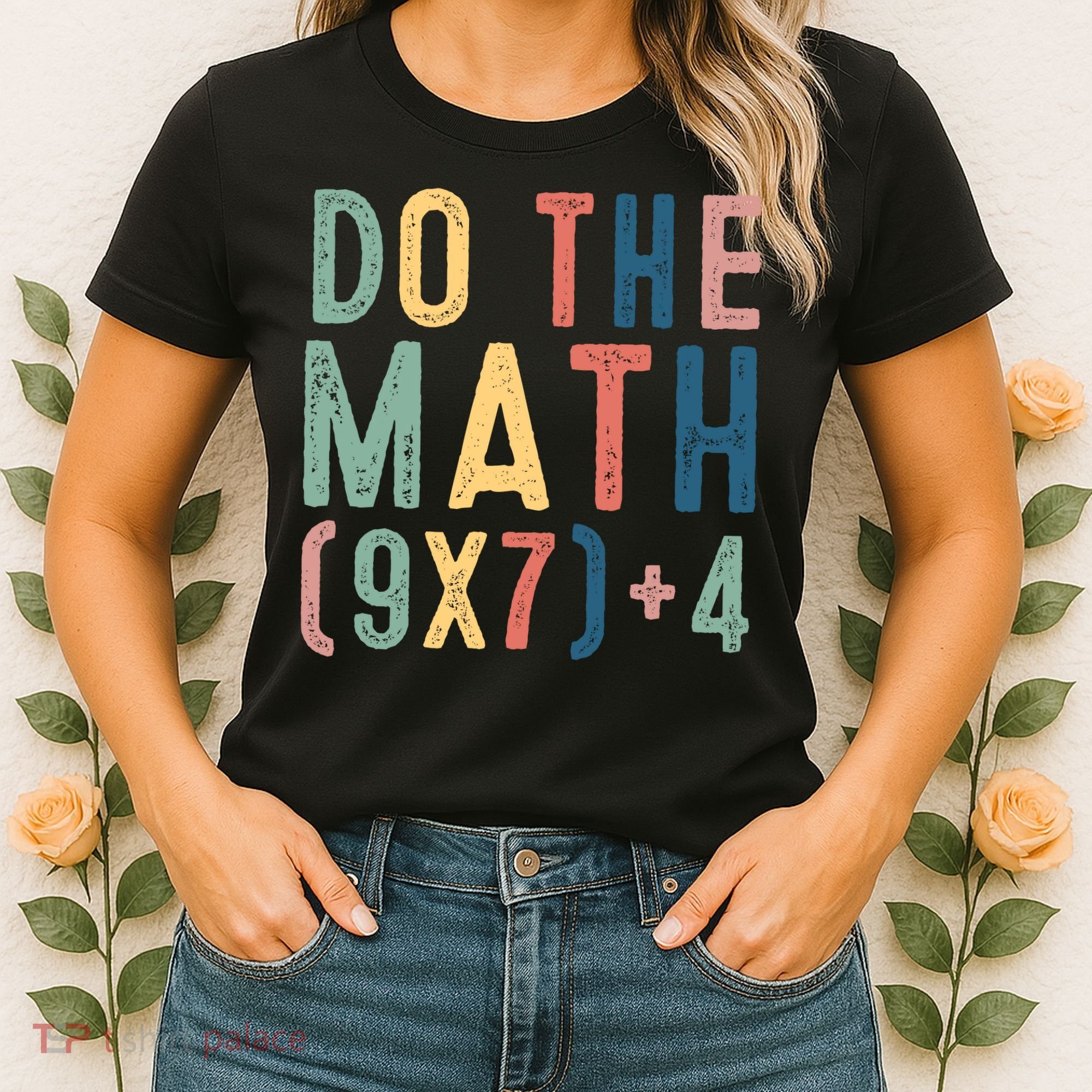 Do The Math 67 Meme Funny Six Seven 6-7 Teacher  Women's T-Shirt