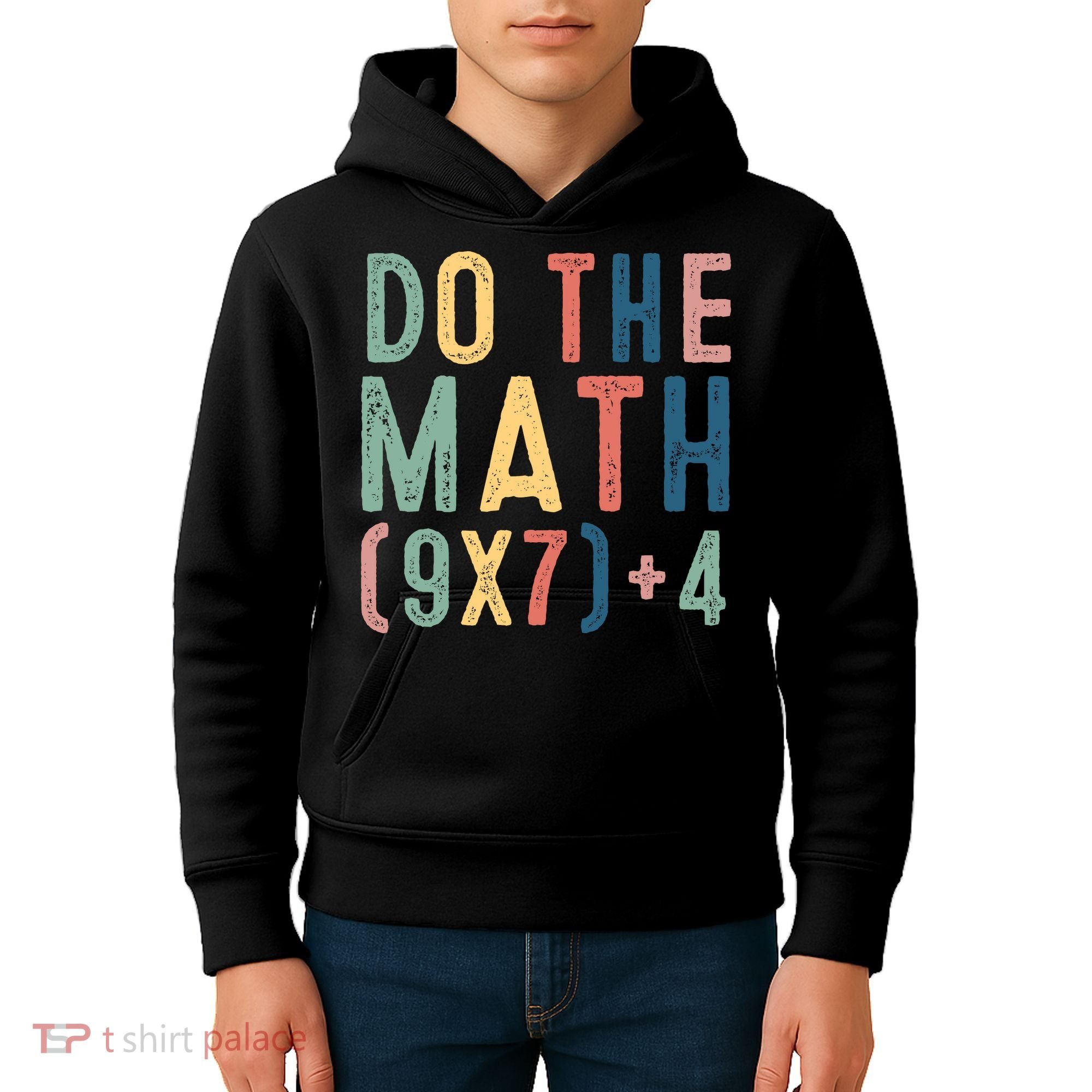 Do The Math 67 Meme Funny Six Seven 6-7 Teacher  Kids Hoodie