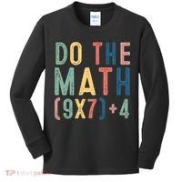 Do The Math 67 Meme Funny Six Seven 6-7 Teacher  Kids Long Sleeve Shirt thumb 0