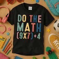 Do The Math 67 Meme Funny Six Seven 6-7 Teacher  Kids T-Shirt thumb 3