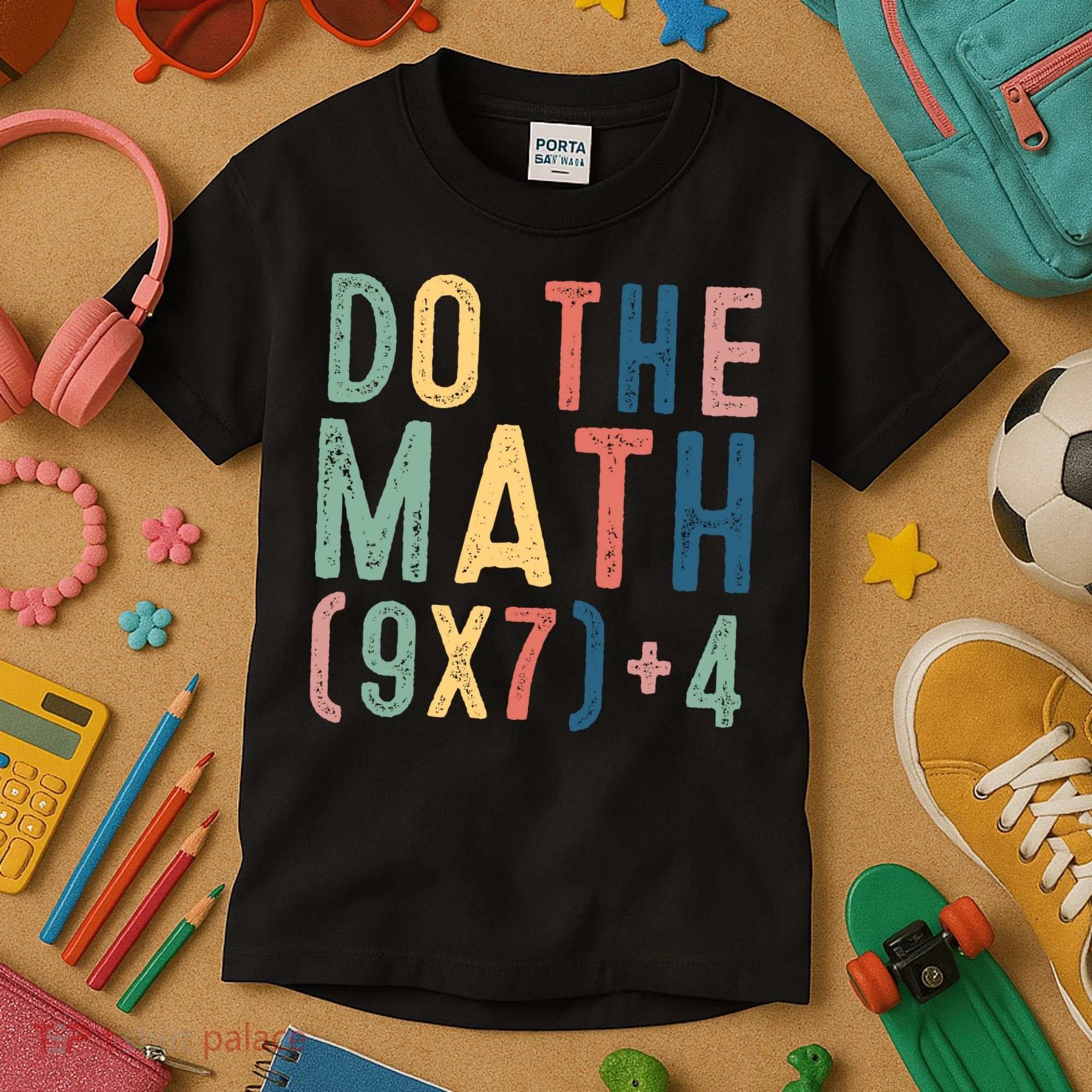 Do The Math 67 Meme Funny Six Seven 6-7 Teacher  Kids T-Shirt