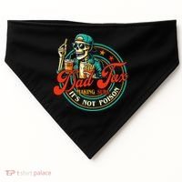 Dad Tax Making Sure It's Not Poison Funny USA-Made Doggie Bandana thumb 0