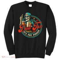 Dad Tax Making Sure It's Not Poison Funny Sweatshirt thumb 0
