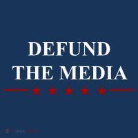 Defund The Media USA Star Long Sleeve Shirt thumb 2