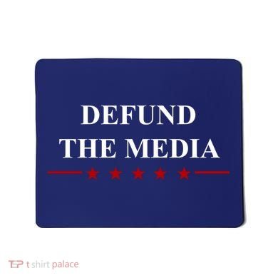Defund The Media USA Star Mousepad