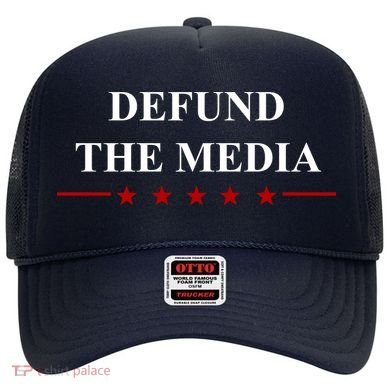 Defund The Media USA Star Hat