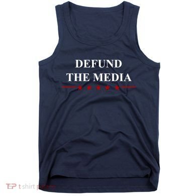 Defund The Media USA Star Tank Top