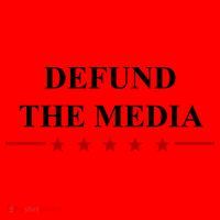 Defund The Media USA Star Santa Hat thumb 1