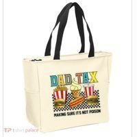 Dad Tax Making Sure Its Not P.O.I.S.O.N Tote Bag thumb 2