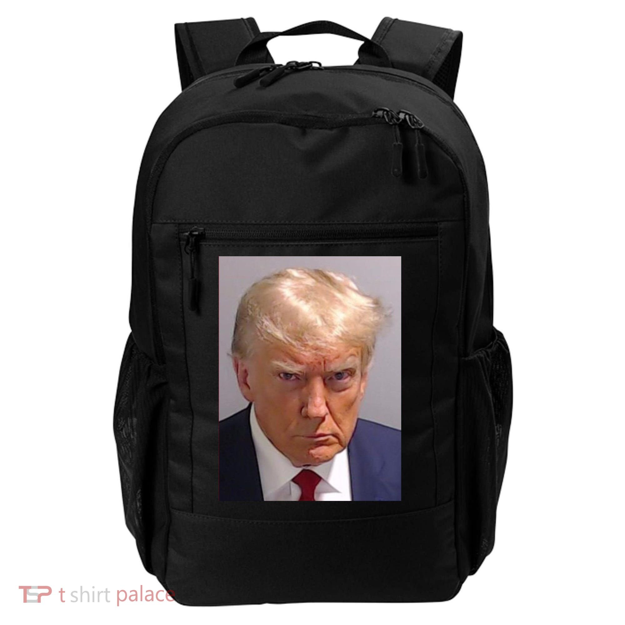 Donald Trump Mugshot Backpack