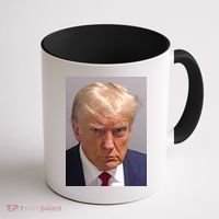 Donald Trump Mugshot Coffee Mug thumb 1