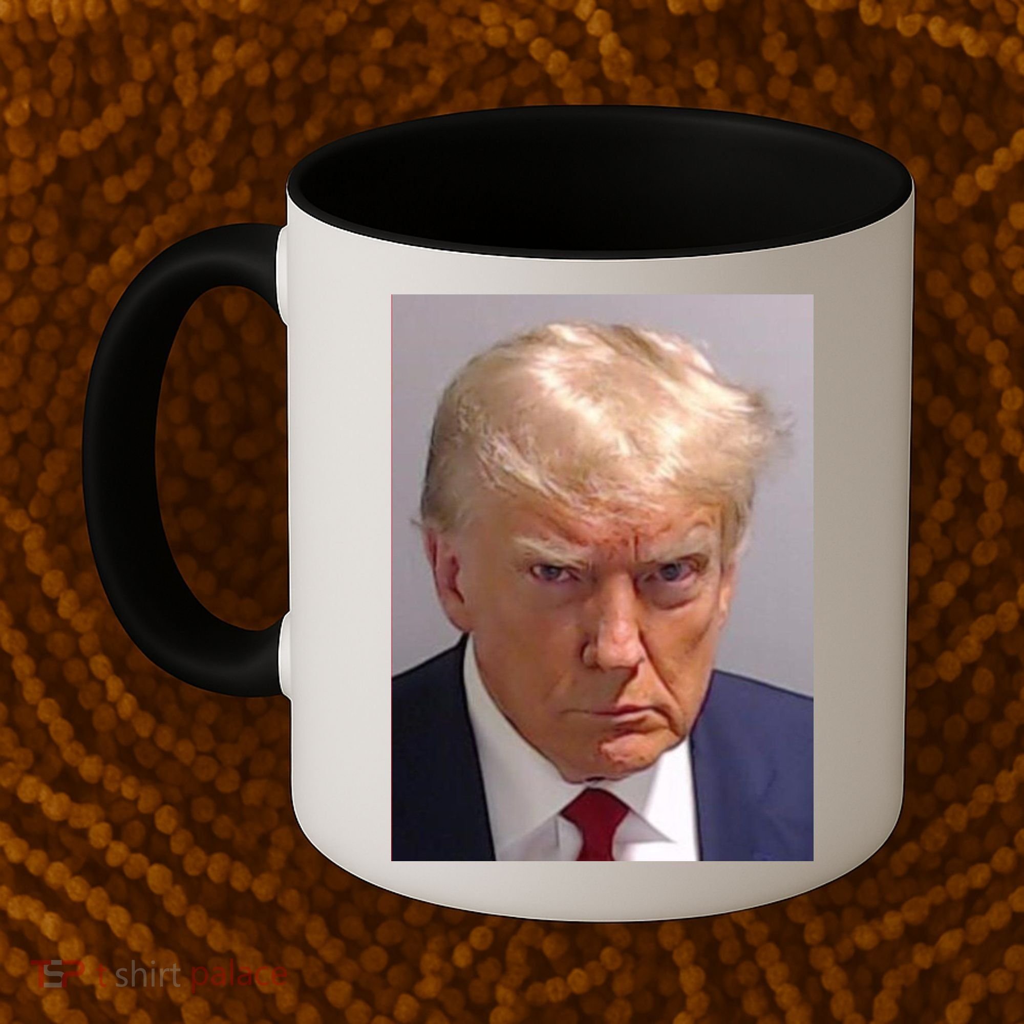 Donald Trump Mugshot Coffee Mug