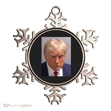 Donald Trump Mugshot Ornament