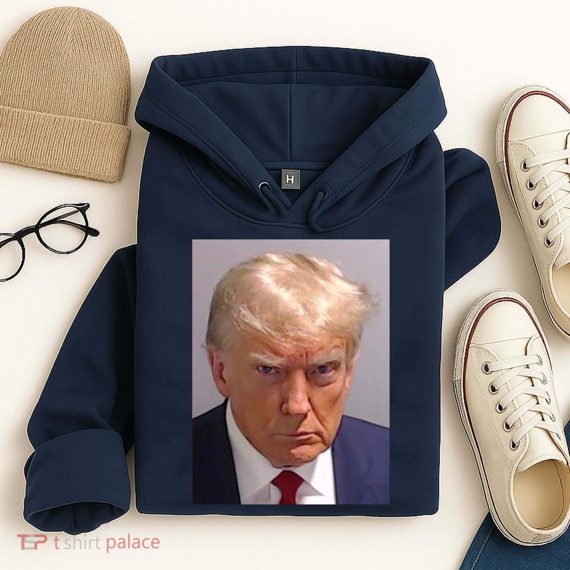 Donald Trump Mugshot Hoodie