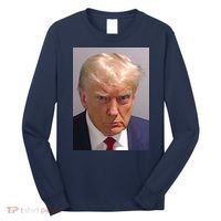 Donald Trump Mugshot Long Sleeve Shirt thumb 0