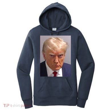 Donald Trump Mugshot Women's Hoodie