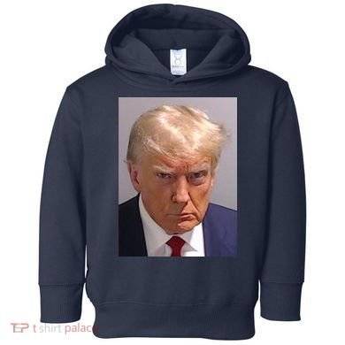 Donald Trump Mugshot Toddler Hoodie