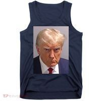 Donald Trump Mugshot Tank Top thumb 0
