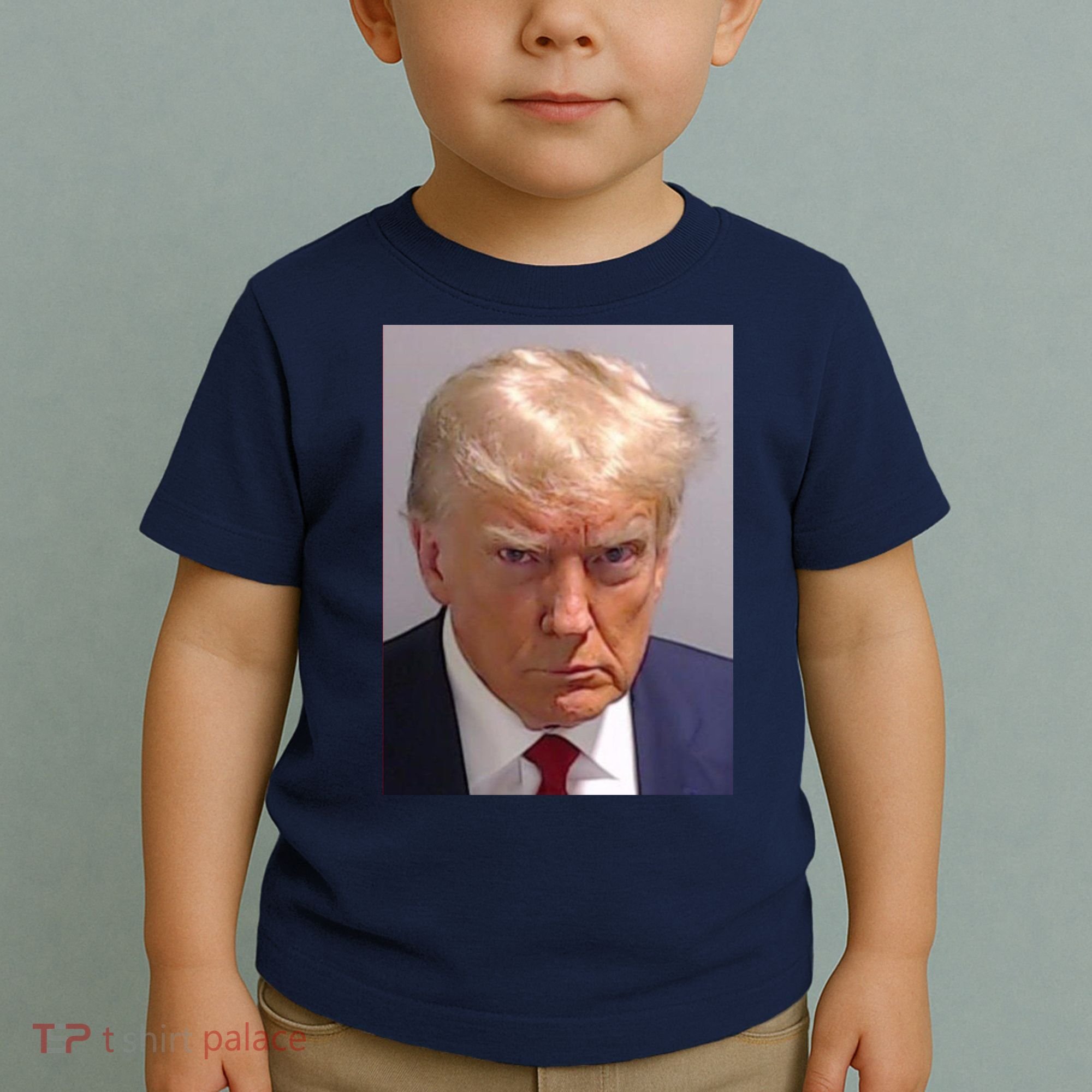 Donald Trump Mugshot Toddler T-Shirt