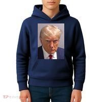 Donald Trump Mugshot Kids Hoodie thumb 4