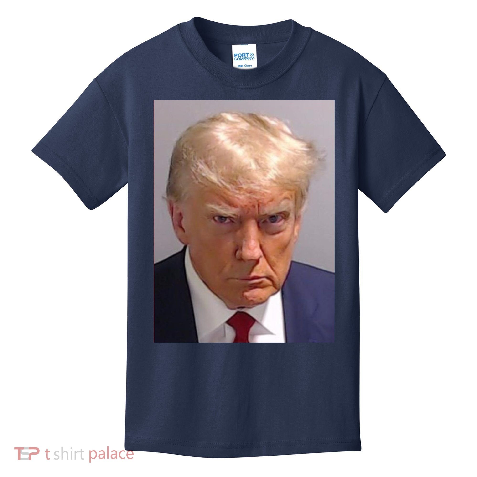 Donald Trump Mugshot Kids T-Shirt