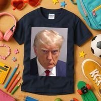 Donald Trump Mugshot Kids T-Shirt thumb 3