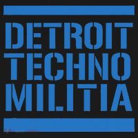 Detroit Techno Militia Blue Logo  Backpack thumb 2