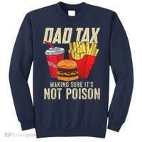 Dad Tax Making Sure It's Not Poison Funny Father's Day Sweatshirt thumb 0