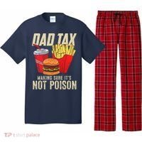 Dad Tax Making Sure It's Not Poison Funny Father's Day Pajama Set thumb 0