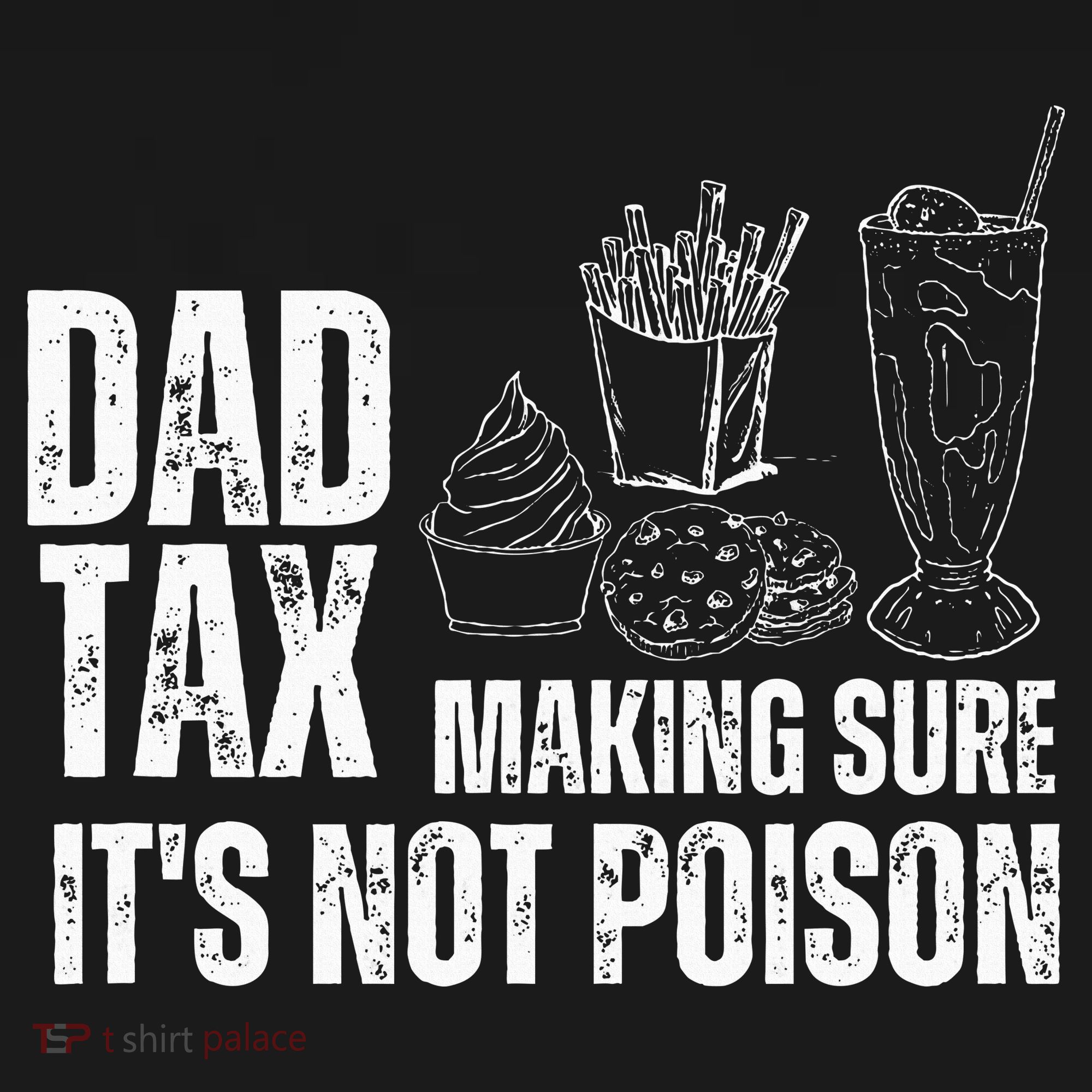 Dad Tax Making Sure Its Not Po.Ison Funny Joke Father’S Day Women's Tank Top