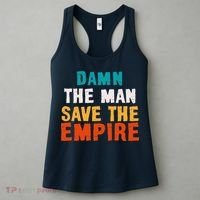 Damn The Man Save The Empire Women's Tank Top thumb 3