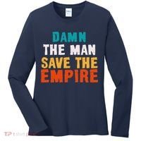 Damn The Man Save The Empire Women's Long Sleeve Shirt thumb 0