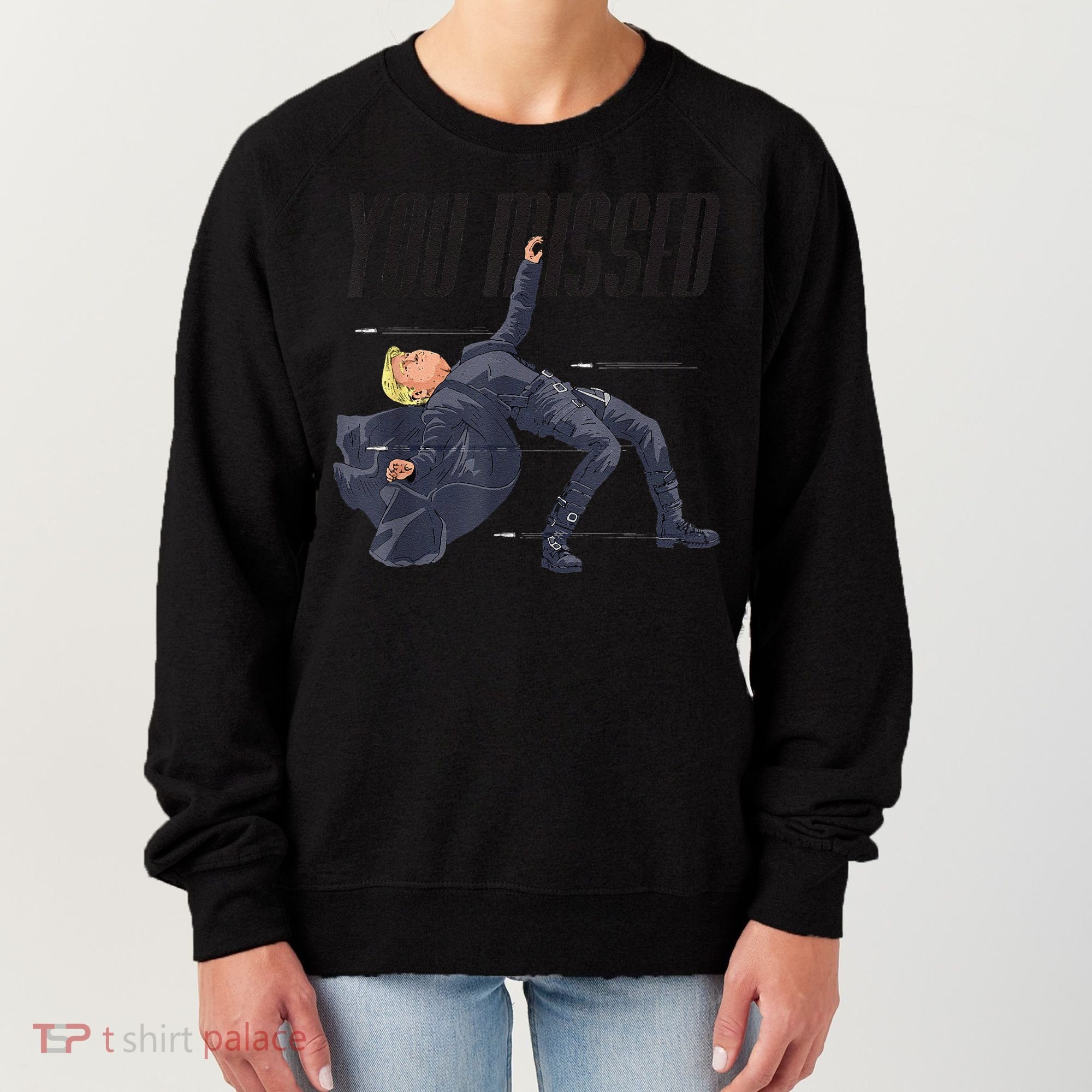 Donald Trump Matrix Women's Sweatshirt